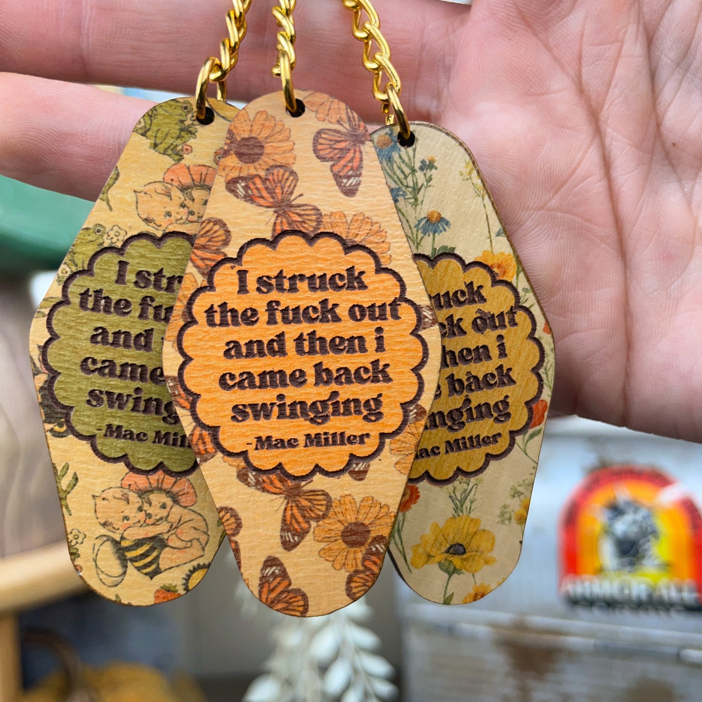 Come Back Keychain