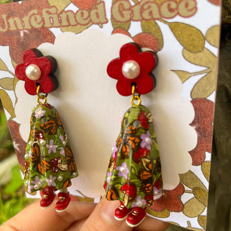 Butterfly Ghostie Earrings