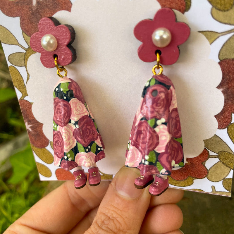 Roses Ghostie Earrings