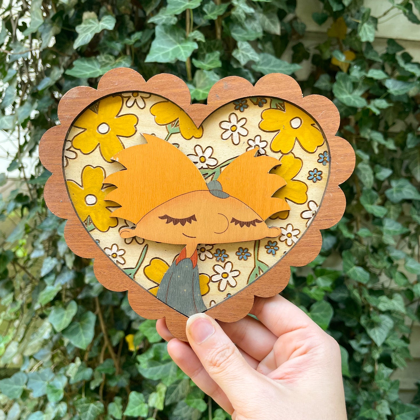 Vintage Love Locket Wall Hanging