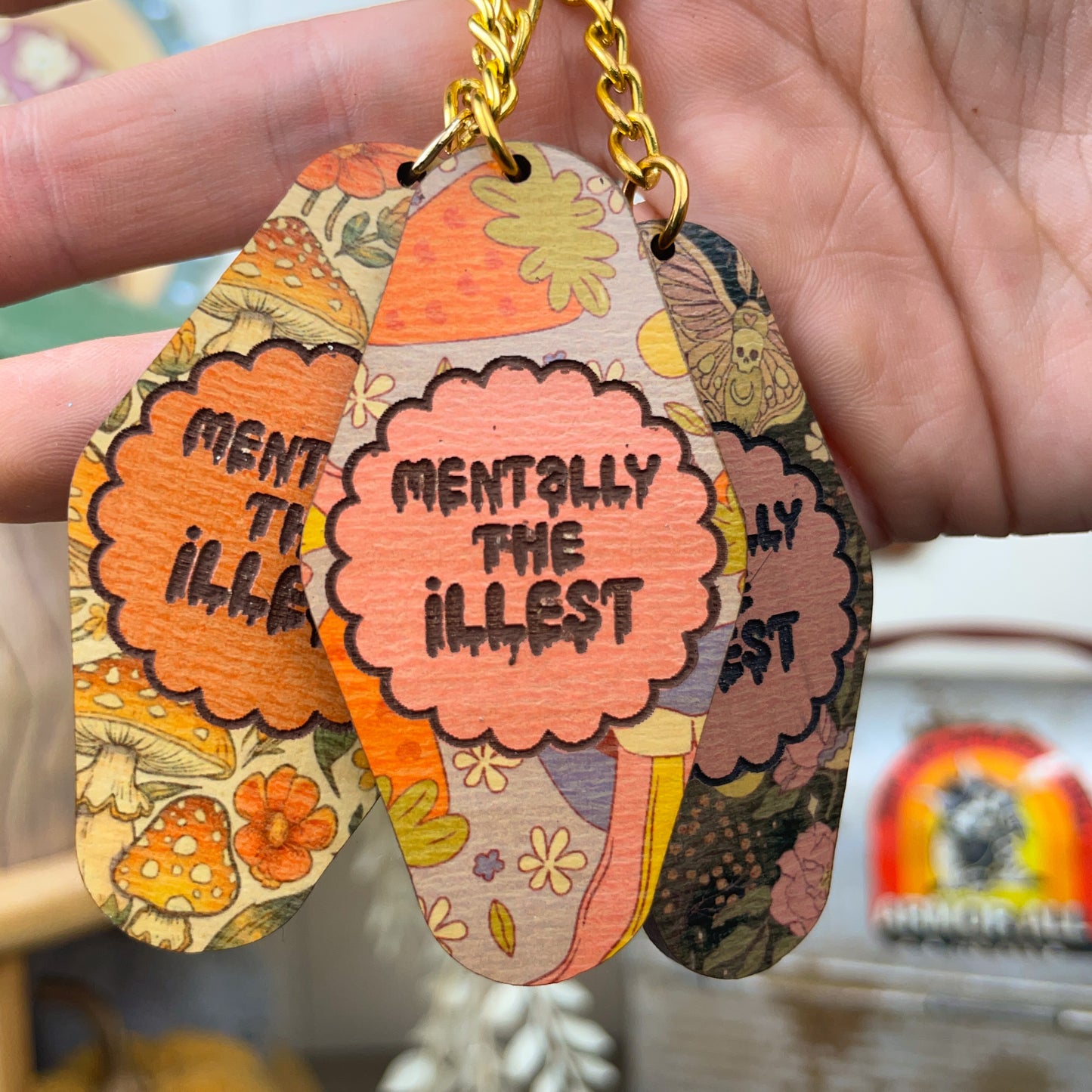 Mentally the Illest keychain