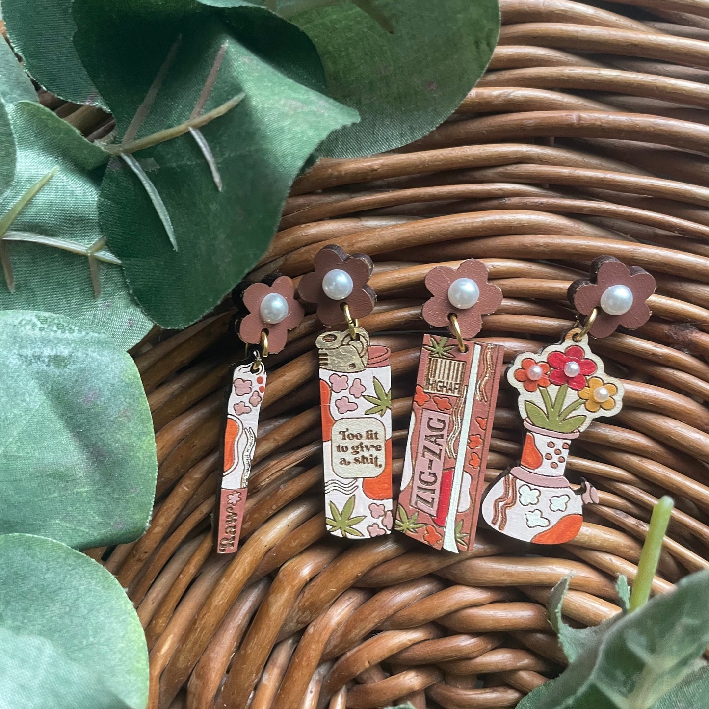 420 Mis-Matched Earrings