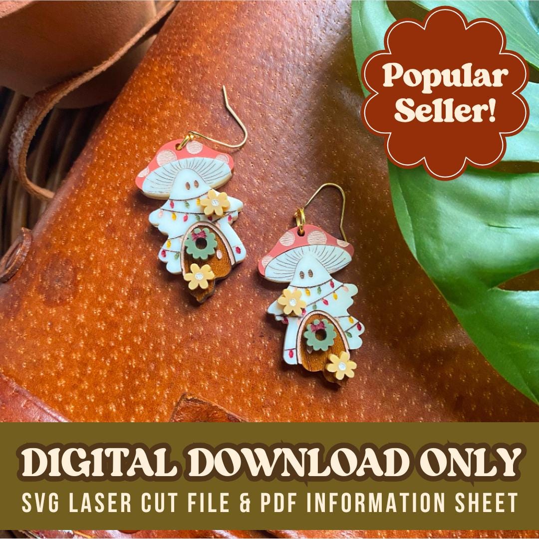 DIGITAL DOWNLOAD-Festive Mushie