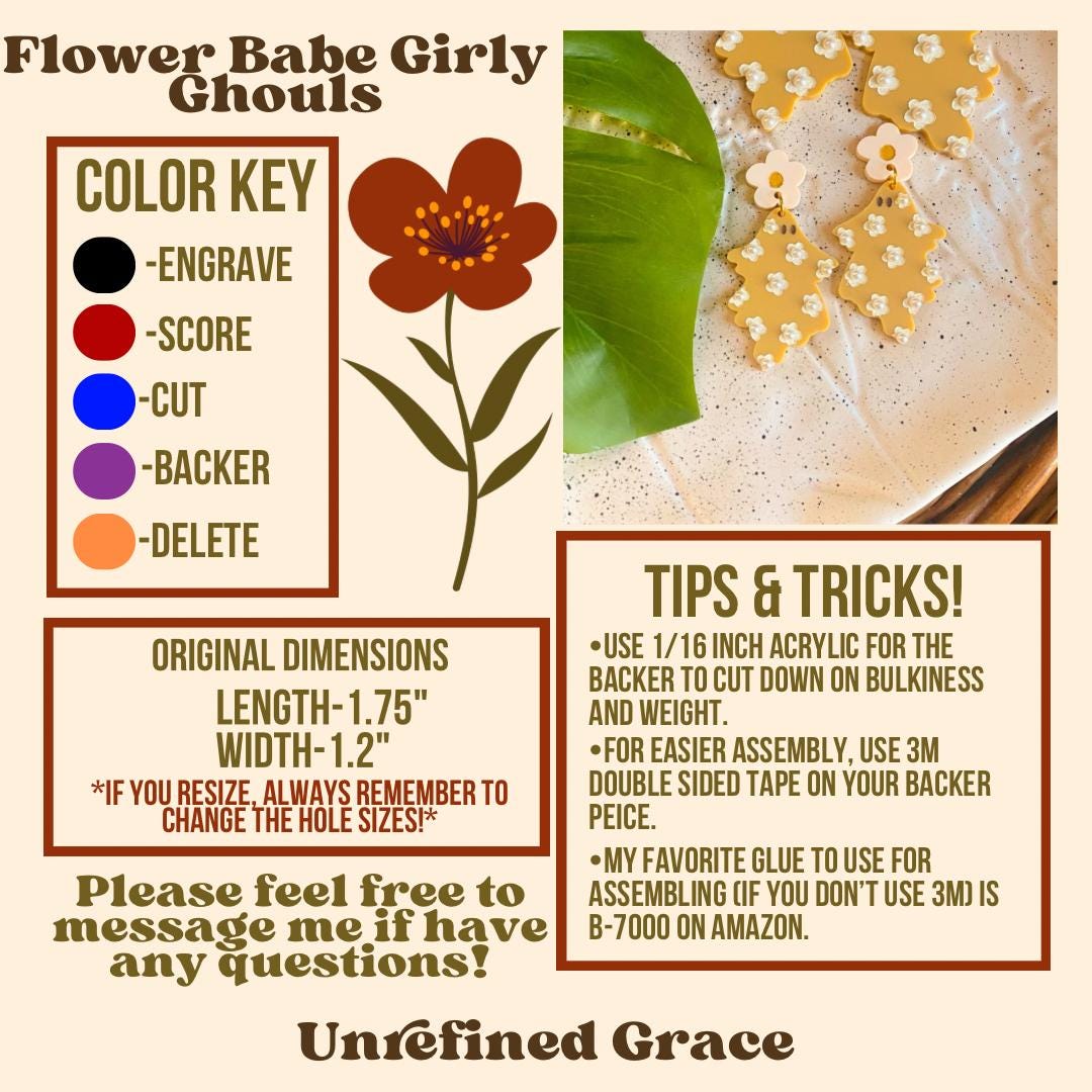 DIGITAL DOWNLOAD-Flower Babe Girly Ghoul