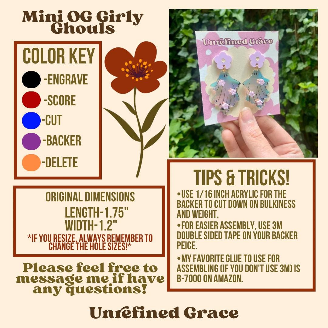 DIGITAL DOWNLOAD-Mini OG girly Ghouls