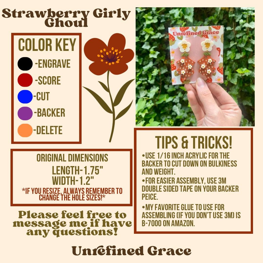 DIGITAL DOWNLOAD-Strawberry GIrly Ghouls