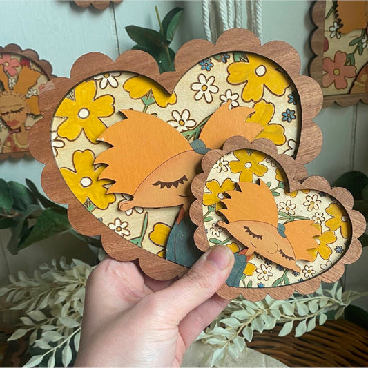 Vintage Love Locket Wall Hanging