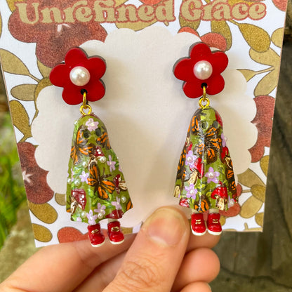 Butterfly Ghostie Earrings