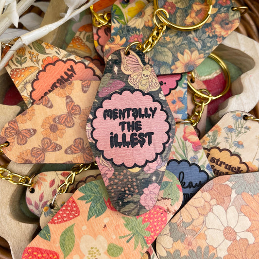 Mentally the Illest keychain
