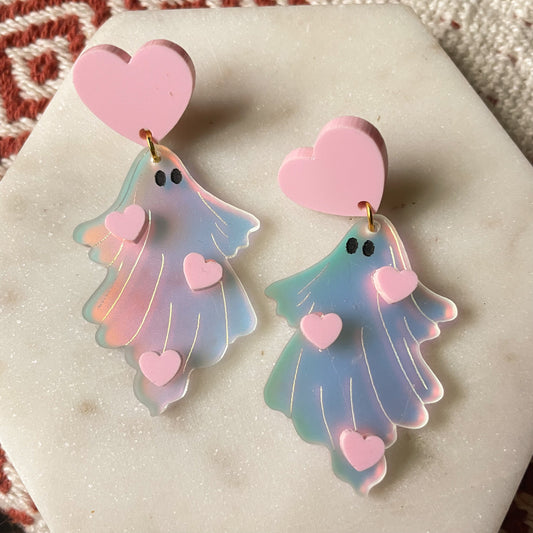 Pink Hearts Girly Ghouls