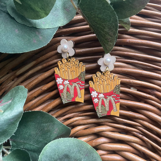 French Fries Earrings