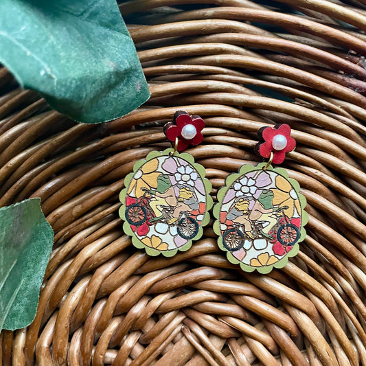 Toad & a Frog Earrings