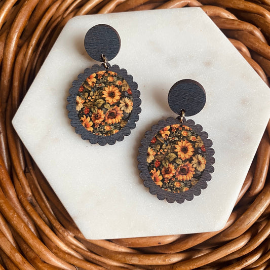 Sunflower Earrings
