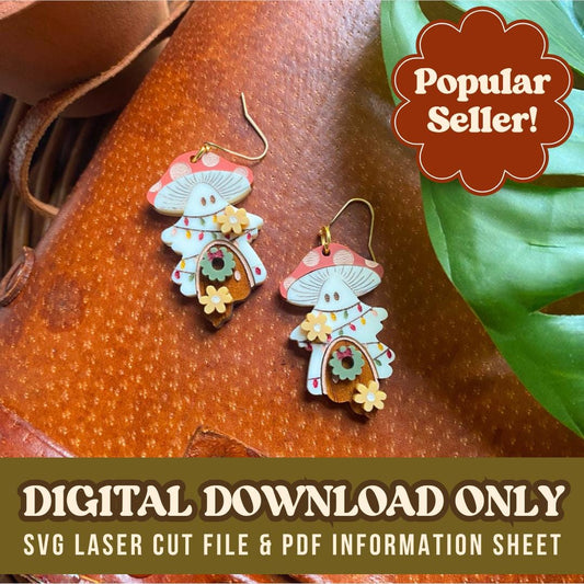 DIGITAL DOWNLOAD-Festive Mushie