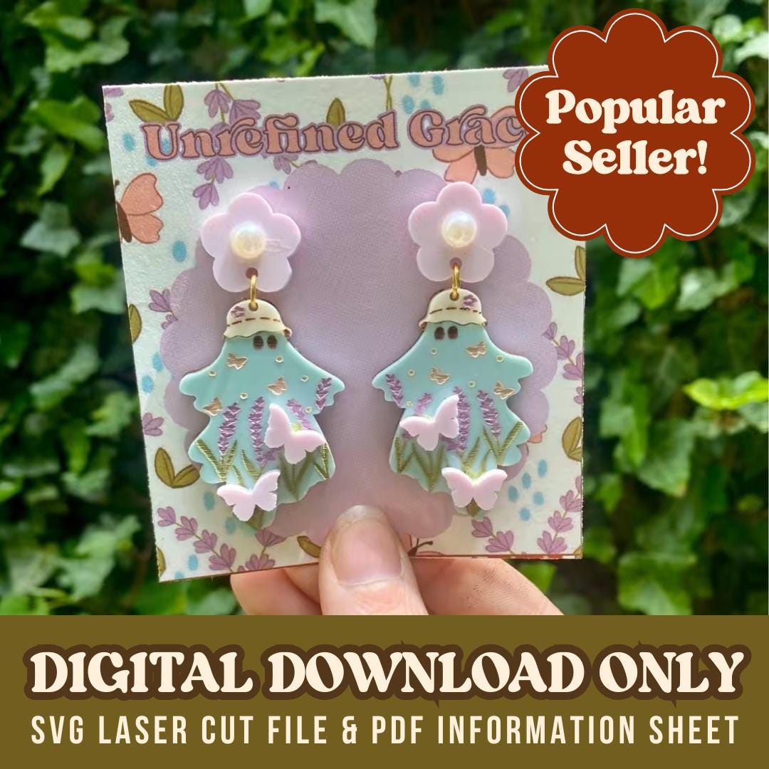 DIGITAL DOWNLOAD- Butterfly Dreams Earrings
